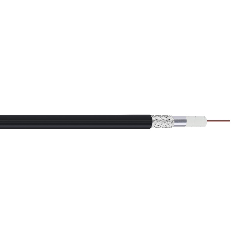 Câble coaxial RF isolé en mousse de polyéthylène série SYWV-50