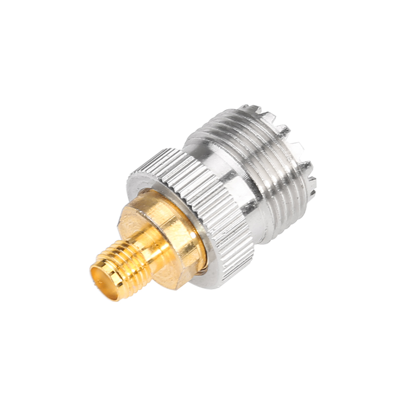 Connecteur RF UHF femelle vers SMA femelle