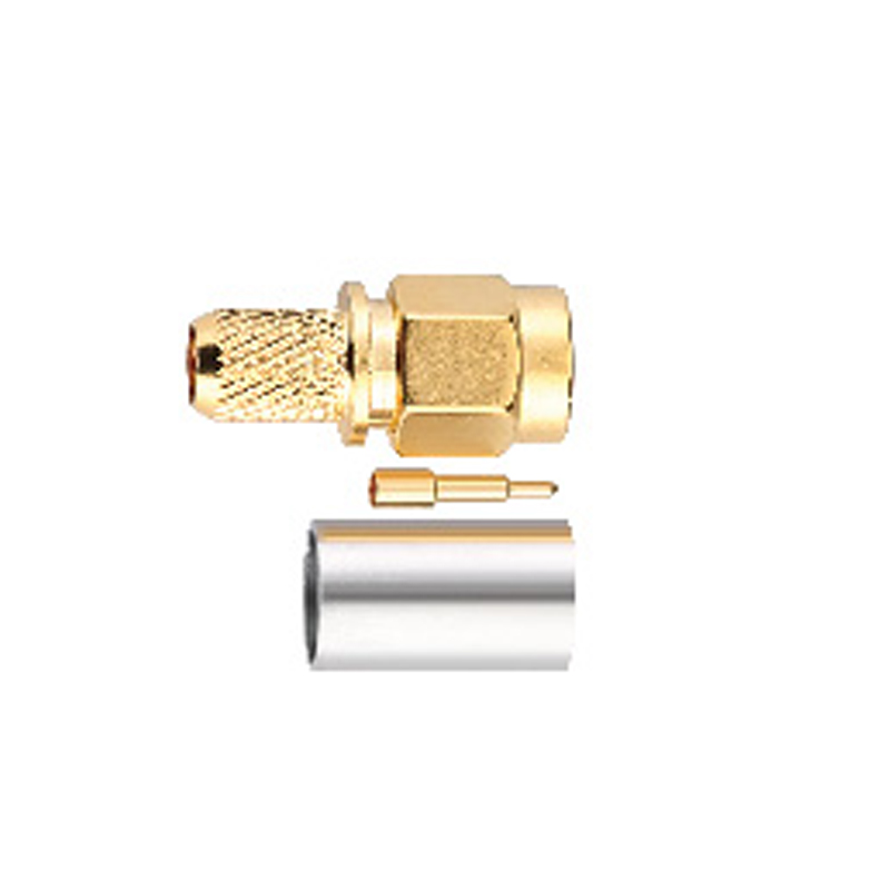 Connecteur adaptateur SMA mâle RF haute efficacité